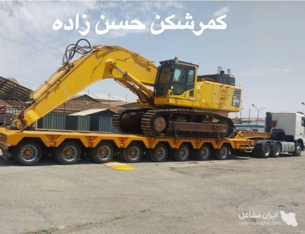 کمرشکن حسن زاده حمل بارهای ترافیکی با کمرشکن دو تا یازده محور در بندرعباس